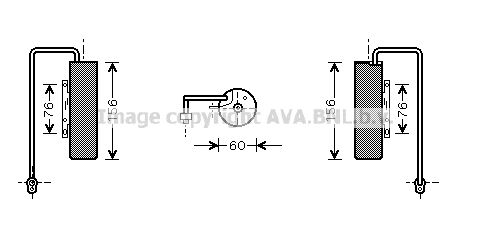 AVA QUALITY COOLING Осушитель, кондиционер OLD336